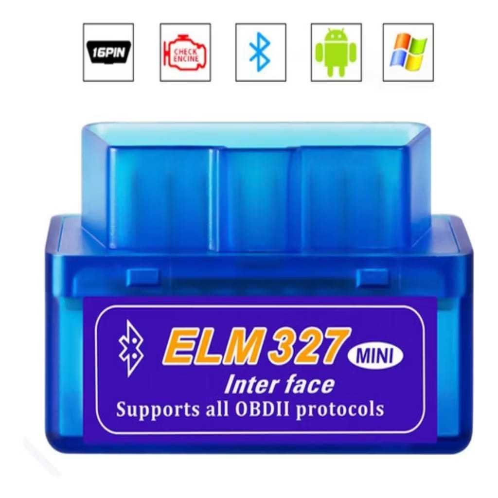 Mini scanner automotivo OBD2 Bluetooth ELM327